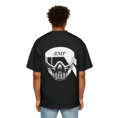 Men's Heavy Oversized Tee - Bold Graphic Design for Urban Style