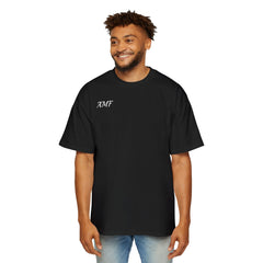 Men's Heavy Oversized Tee - Bold Graphic Design for Urban Style