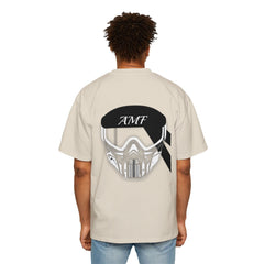 Men's Heavy Oversized Tee - Bold Graphic Design for Urban Style