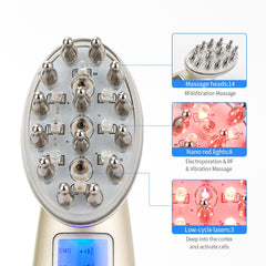 Electric Laser Hair Growth Comb Infrared Hair Care Hair Loss Treatment Hair Regrowth