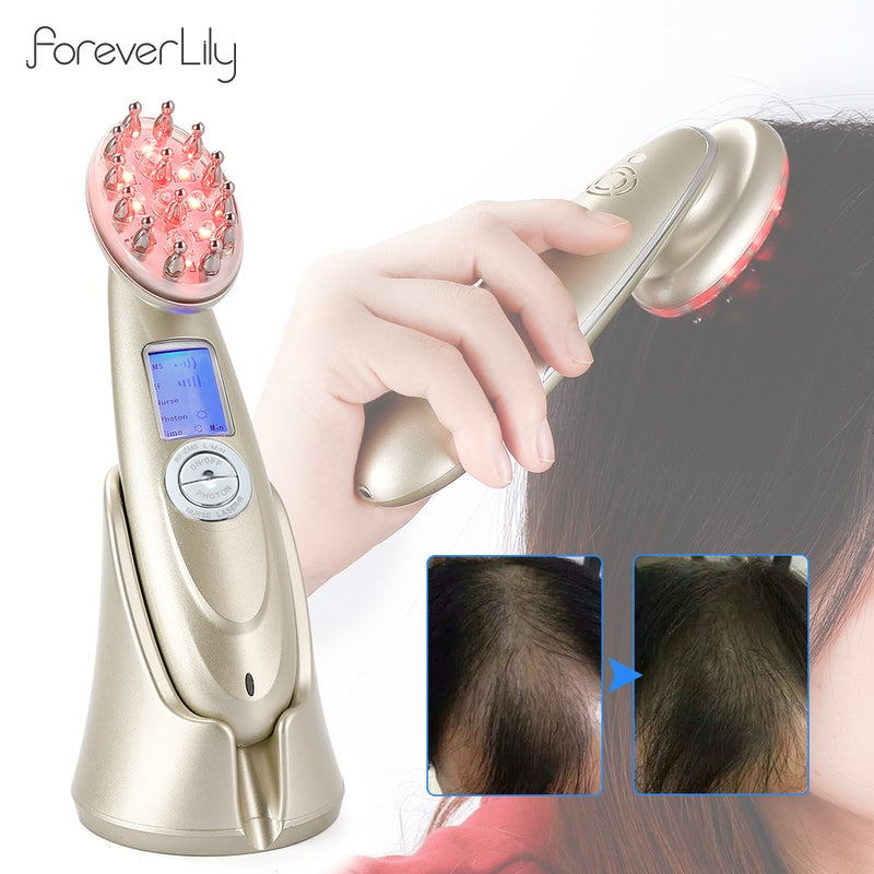 Electric Laser Hair Growth Comb Infrared Hair Care Hair Loss Treatment Hair Regrowth