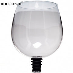 Creative Red Wine Champagne Glass Cup with Silicone Seal Drink