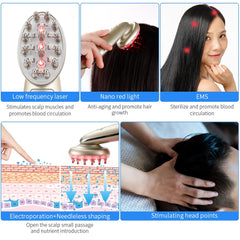 Electric Laser Hair Growth Comb Infrared Hair Care Hair Loss Treatment Hair Regrowth